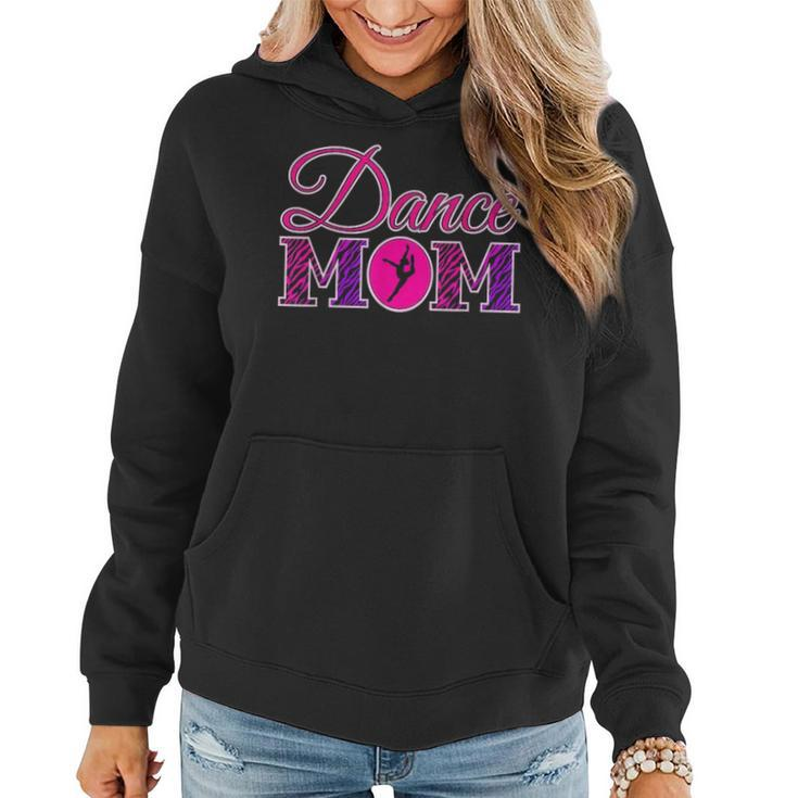 Cute Dance Mom Gift Zebra Print Dance Mom V2 Women Hoodie