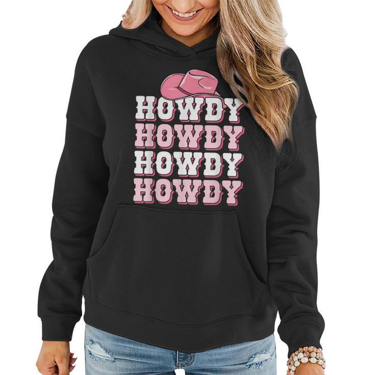 Cute Howdy Western Country Cowgirl Texas Rodeo Women Girls  Women Hoodie