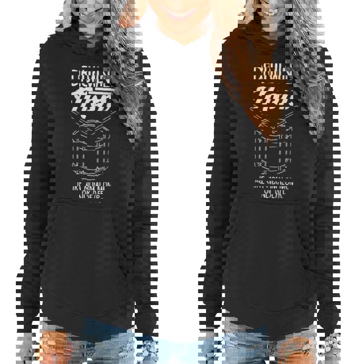 Drumline MomDrumline Marching Band Women Hoodie