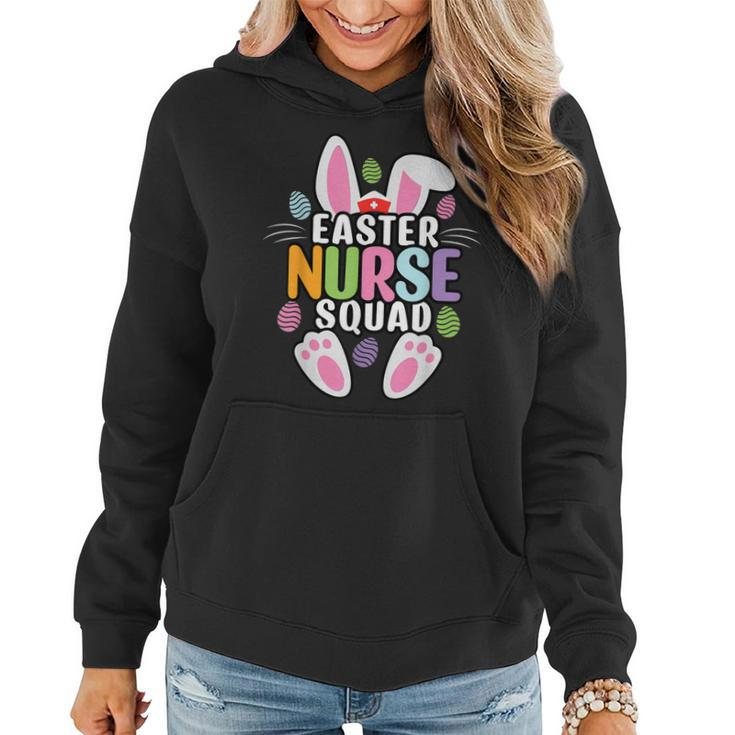 Easter Nurse Squad Crew Group Team Bunny Eggs Matching  Women Hoodie