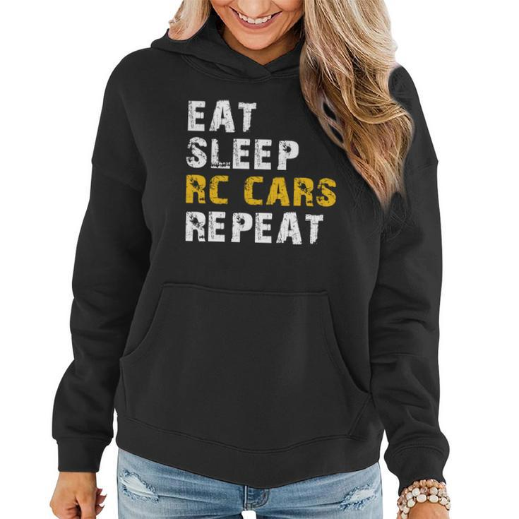 Eat Sleep Rc Car Repeat Women Hoodie