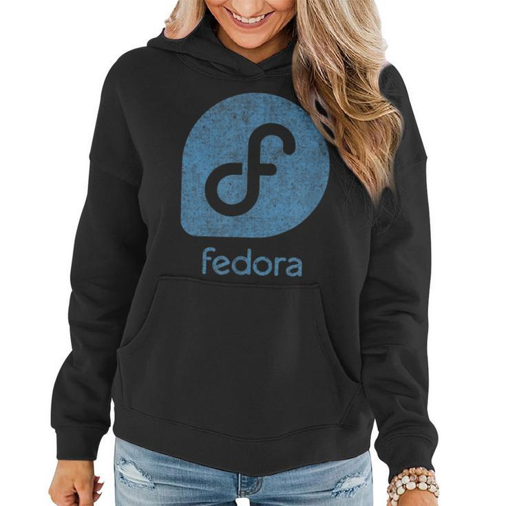 Fedora Linux - Workstations Servers Iot Internet Of Things  Women Hoodie