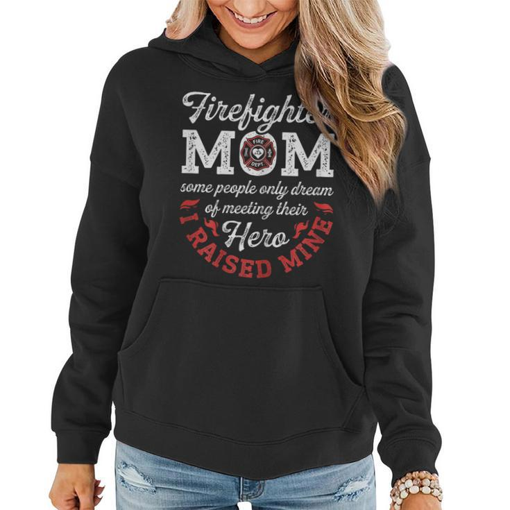 Firefighter Mom T Shirt Firemen Proud Moms Mothers Day Gift Women Hoodie
