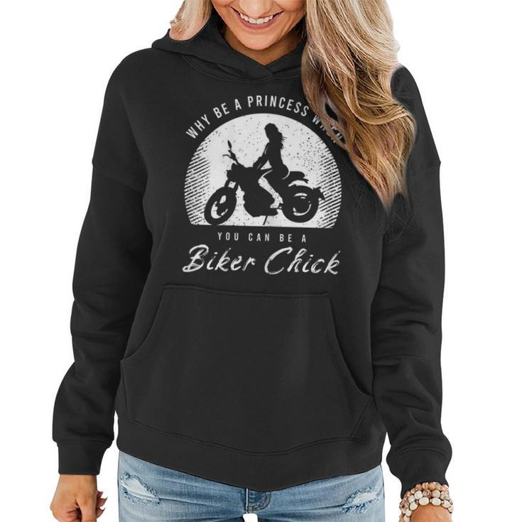 Funny Biker Saying For A Lover Of Motorcycle Gift For Womens Women Hoodie