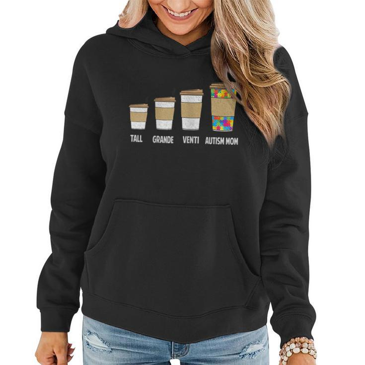 Funny Coffee Autism Mom  For Autism Awareness  Gift For Womens Women Hoodie