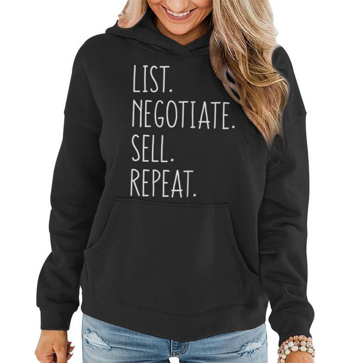 Funny Gift For Real Estate Agent Broker Woman Realtor Sister Gift For Womens Women Hoodie