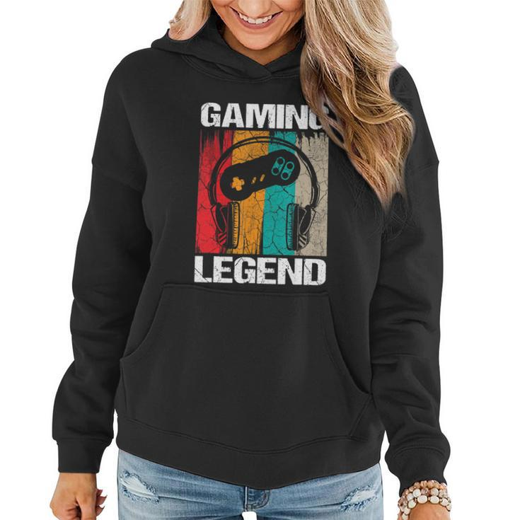 Gaming Legend Pc Gamer Video Games Gift Boys Teenager Kids Tshirt Women Hoodie