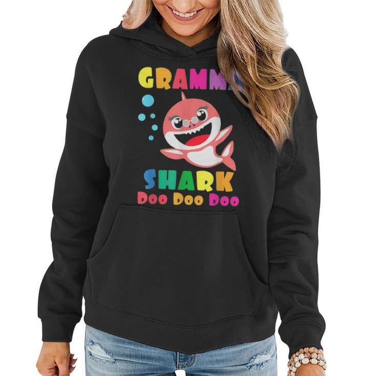 Gramma Shark  Funny Mothers Day Gift For Womens Mom Women Hoodie