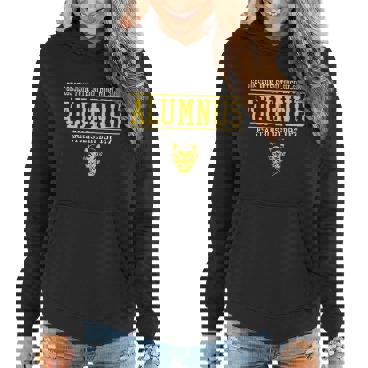 Grosse Pointe South High School Alumnus Women Hoodie Graphic Print Hooded Sweatshirt