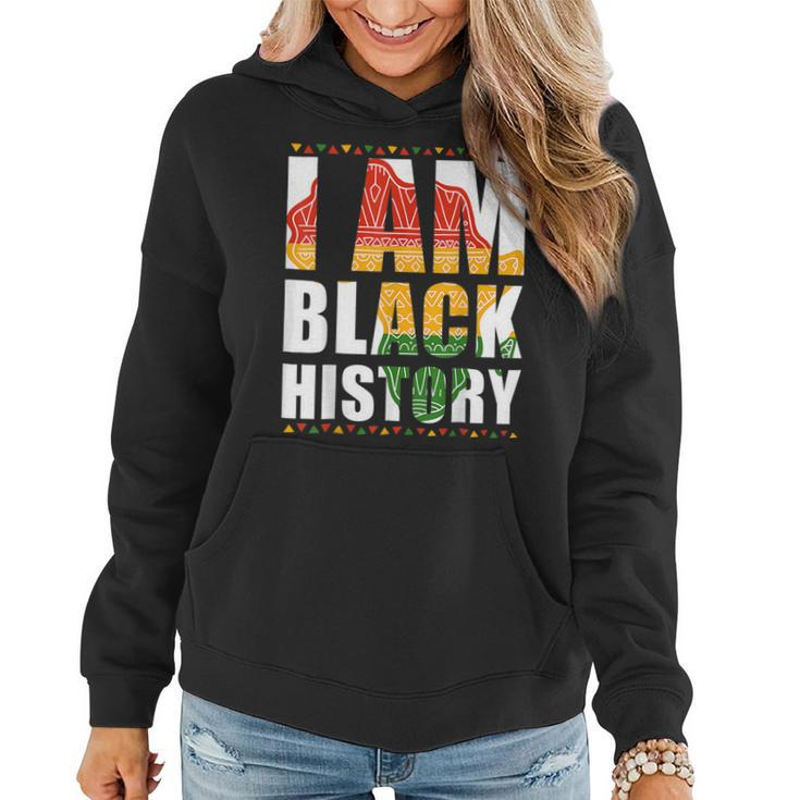 I Am Black Woman Black History Month Educated Black Girl  V12 Women Hoodie