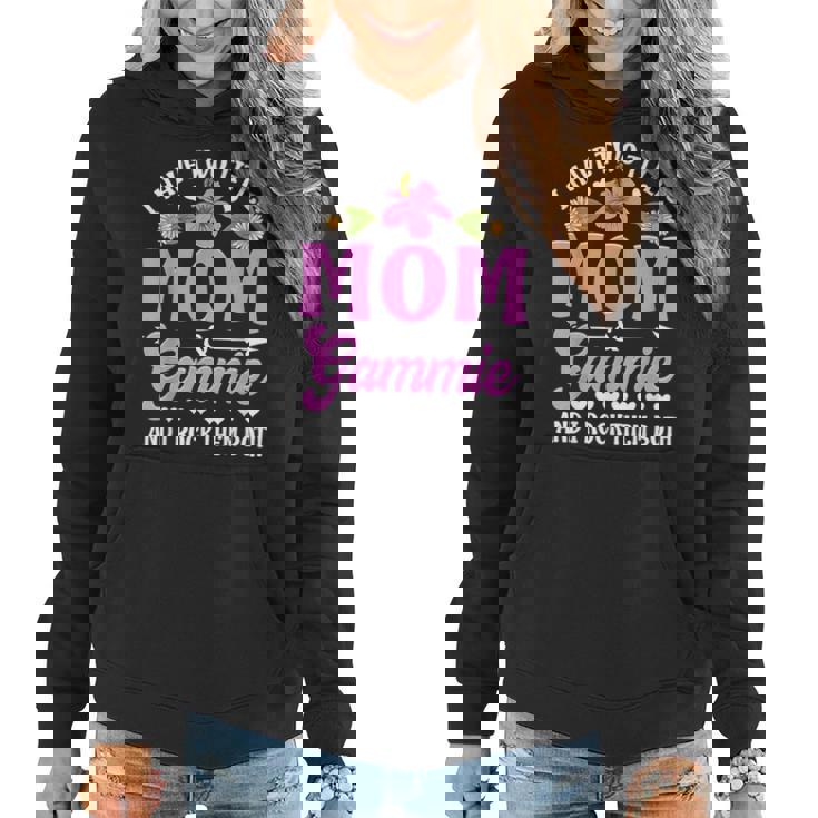 Womens I Have Two Titles Mom And Gammie Shirt Gifts For Mother