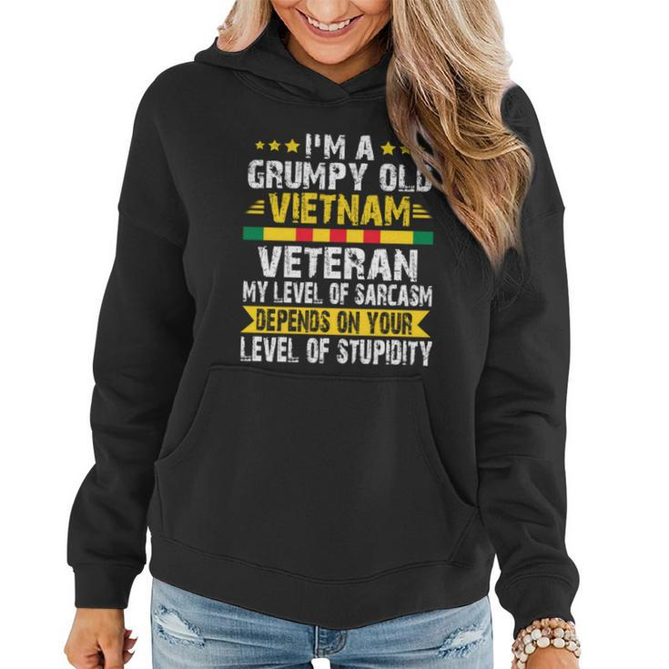 Im A Dad A Grandpa And A Vietnam Veteran Women Hoodie