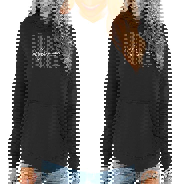 Infusion Nurse Intravenous Iv Therapy Oncology Nurse Women Hoodie