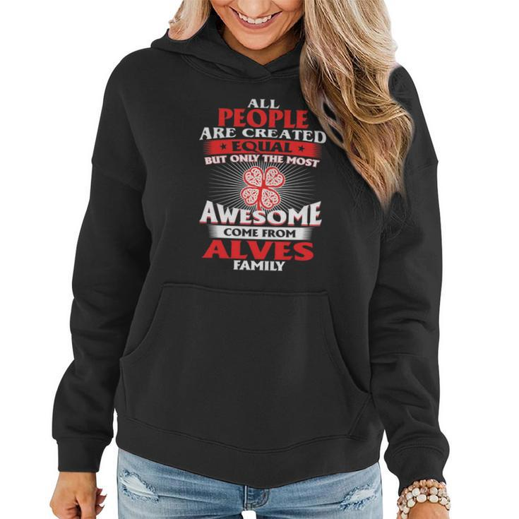 Its A Alves Thing You Wouldnt Understand - Name Custom T-Shirts Women Hoodie Graphic Print Hooded Sweatshirt