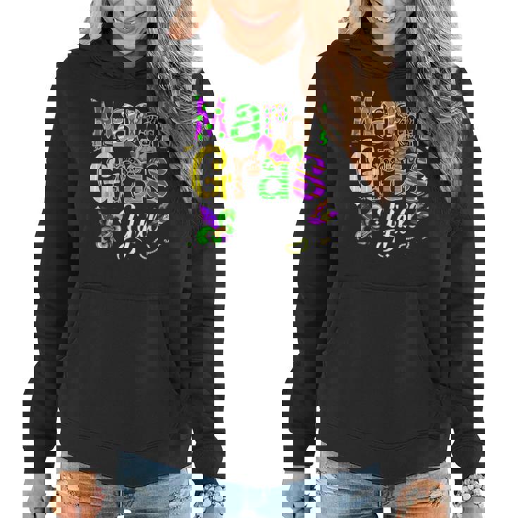 Its Mardi Gras Yall  Funny Mardi Gras Party Costume  Women Hoodie