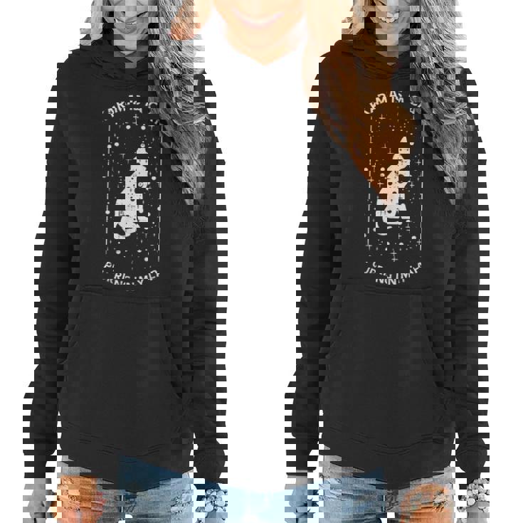 Karma Is Cat Music Funny Celestial Pet Girls Boys Kids Youth  Women Hoodie