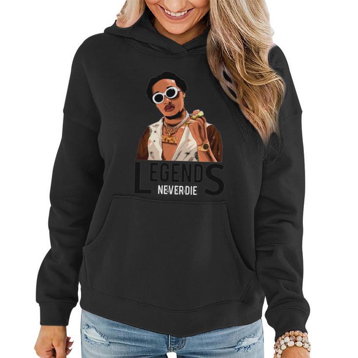 Legend Never Dies Rip Takeoff Rapper Rest In Peace Women Hoodie