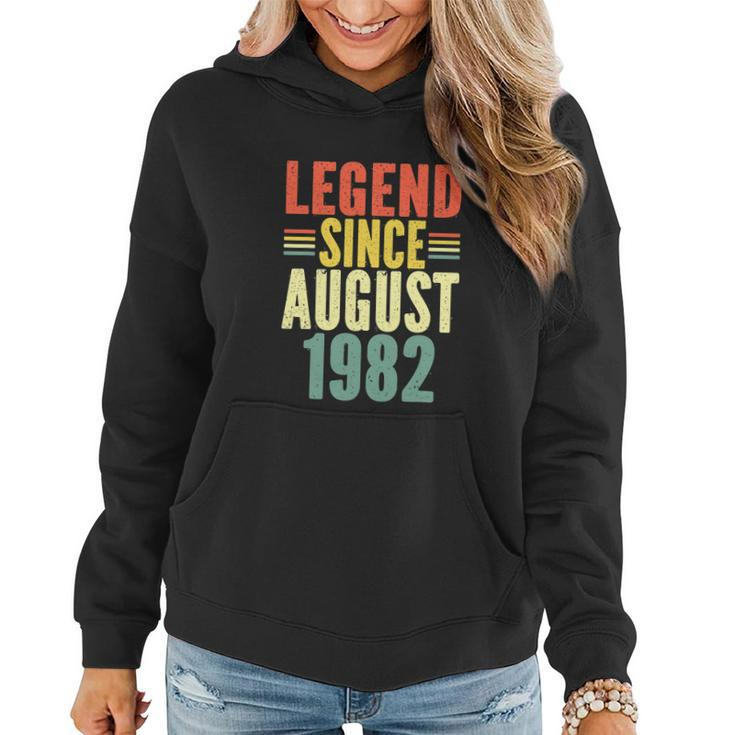 Legend Since August 1982 Awesome Since August 1982 Women Hoodie