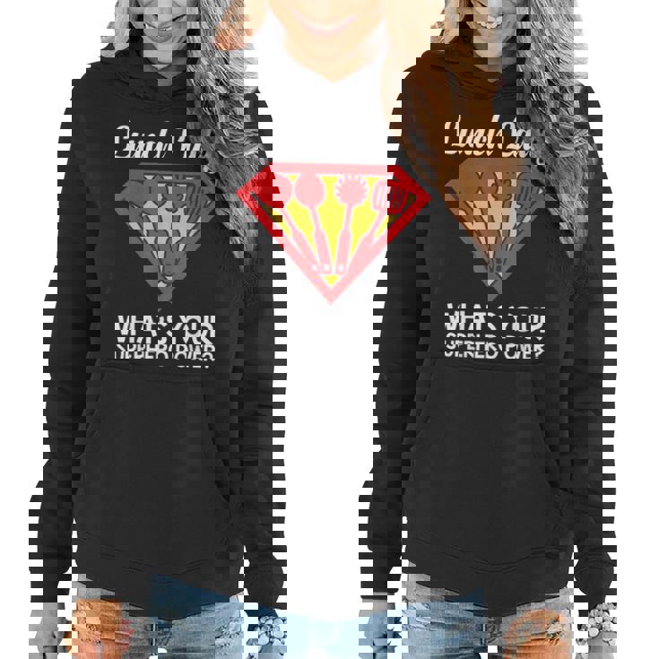 Lunch Lady Superhero Funny Lunch Lady Womens  Women Hoodie