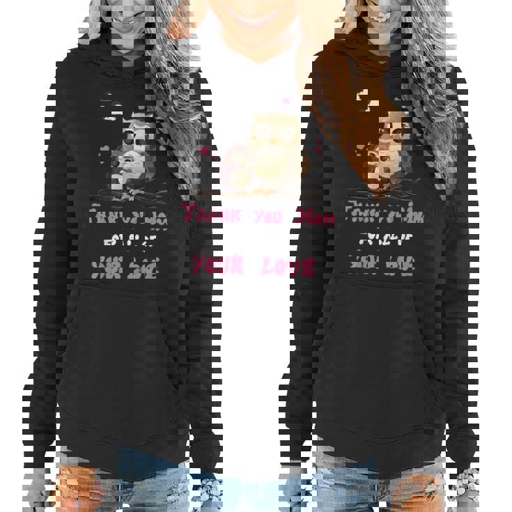 Mama Owl Thank You For All Your Love Shirt Mother's Day Tee Mama Owl Thank You For All Your Love Shirt Mother's Day Tee