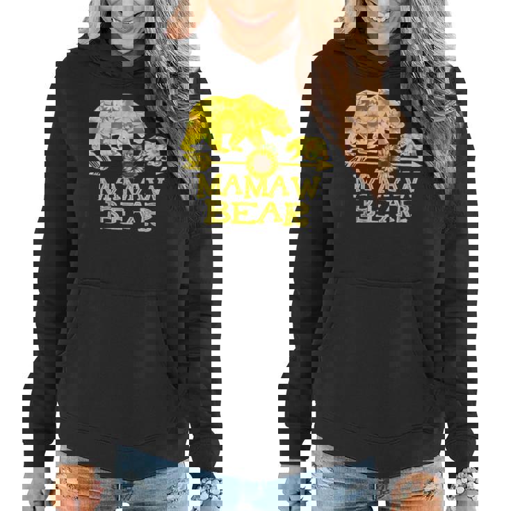Mama Bear Sunflower T-Shirt Funny Mother Father Gift