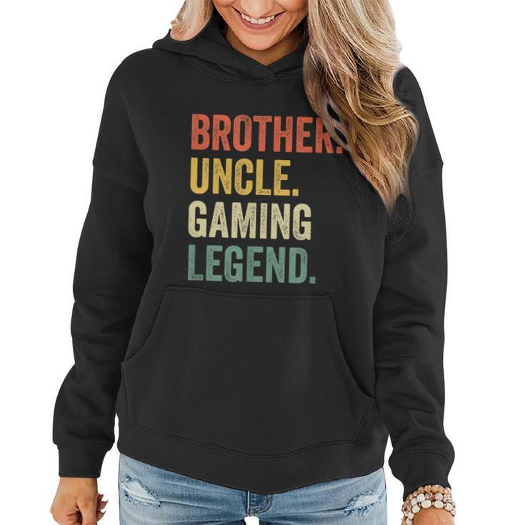 Mens Funny Gamer Brother Uncle Gaming Legend Vintage Video Game Tshirt Women Hoodie