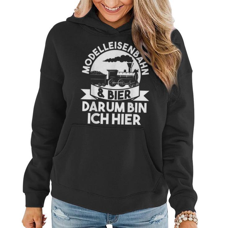 Modelleisenbahn Eisenbahn Modellbau Frauen Hoodie