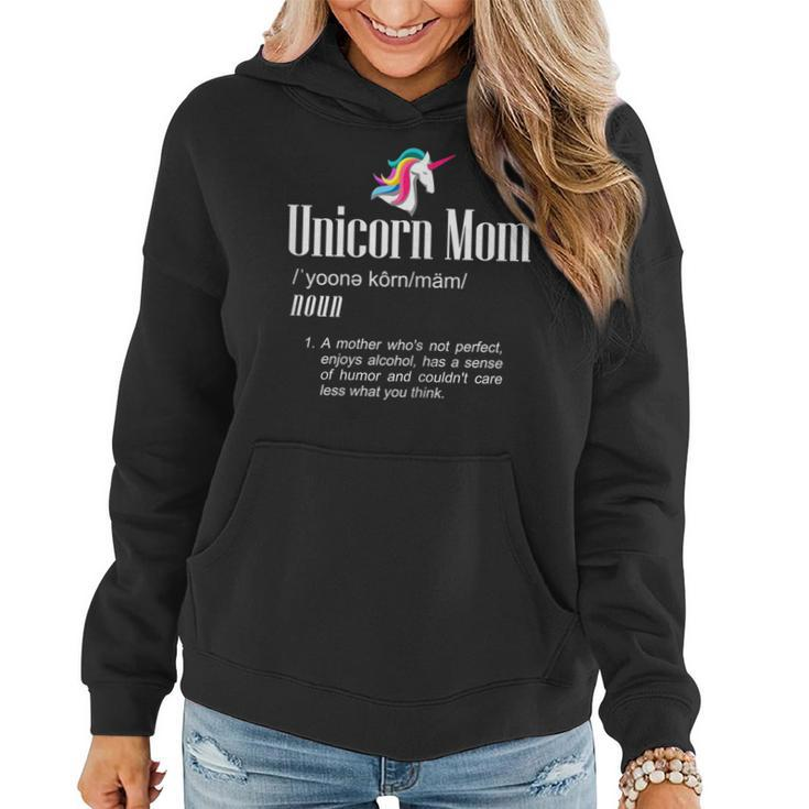 Mothers Day Shirts- Unicorn Mom Tshirt Women Hoodie