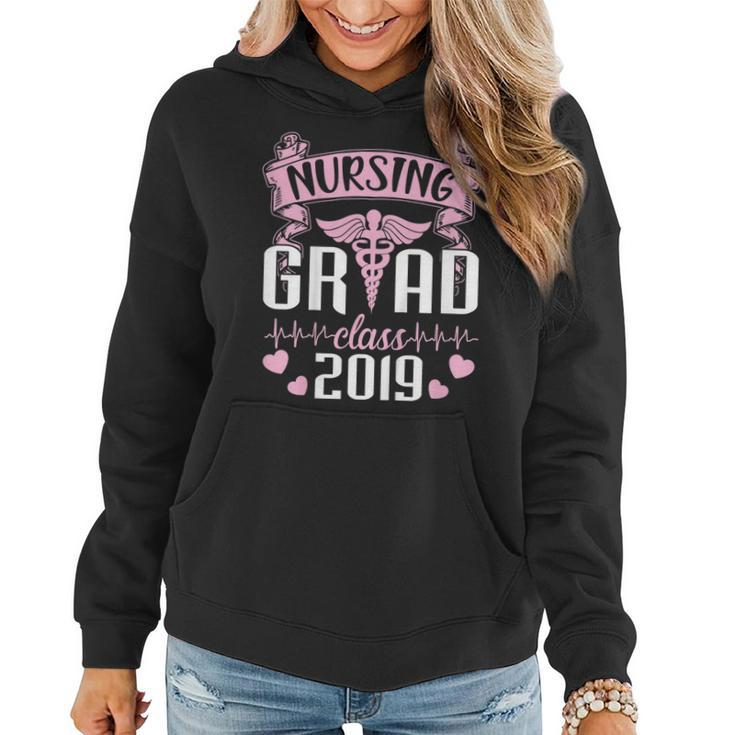 Nursing Grad Class Of 2019 Happy Nurse Graduate Day Shirt Women Hoodie