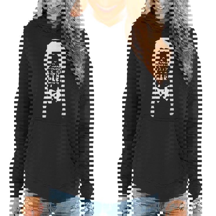 On Wednesday We Wear Black Women Hoodie