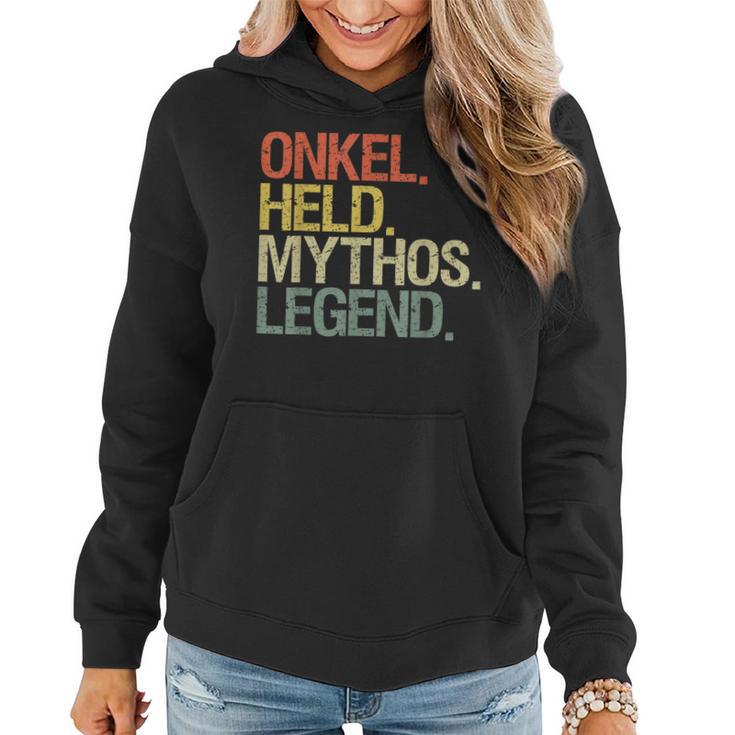 Onkel Held Mythos Legende Frauen Hoodie