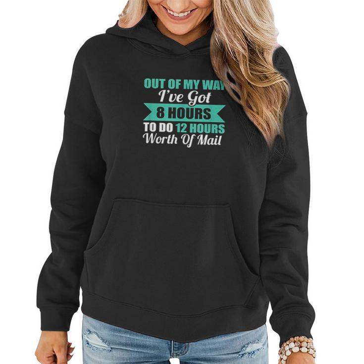 Postal Worker Postal Service Funny Gift Idea For Men Women Women Hoodie Graphic Print Hooded Sweatshirt