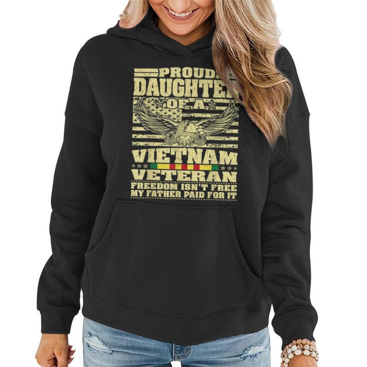 Proud Daughter Of A Vietnam Veteran  V3 Women Hoodie