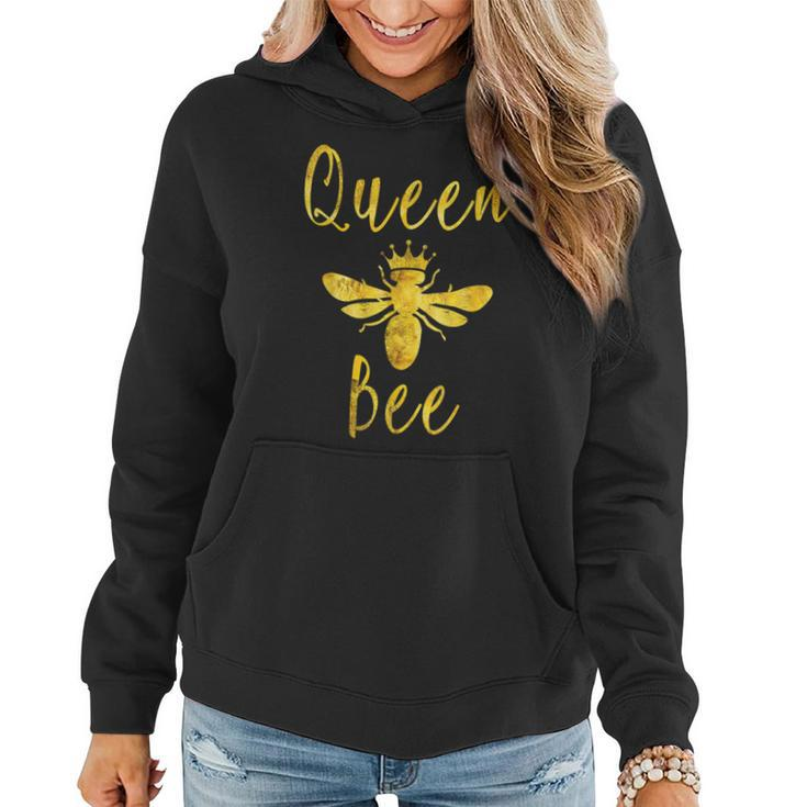 Queen Bee Crown Mom Mommy Grandma Funny Mothers Day Womens  Women Hoodie