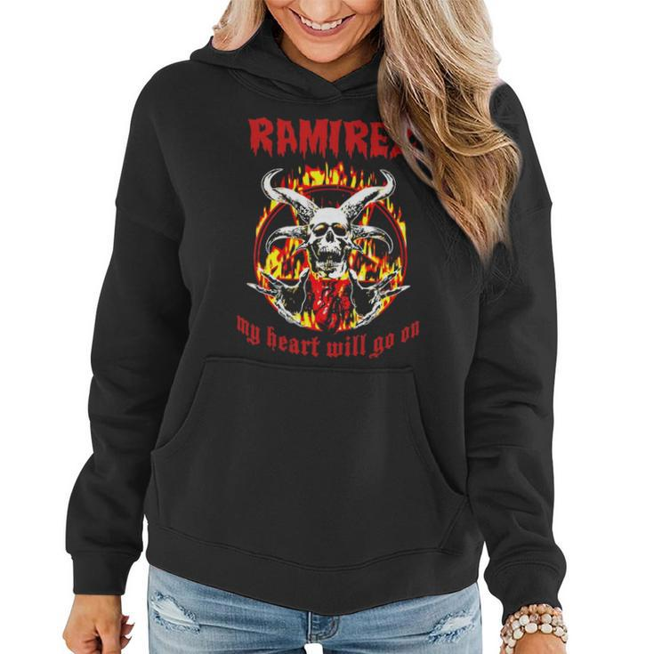 Ramirez Name Gift   Ramirez Name Halloween Gift Women Hoodie Graphic Print Hooded Sweatshirt