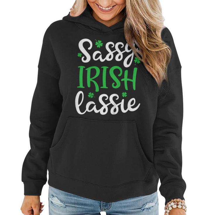 Sassy Irish Lassie T Shirt St Patricks Day Irish Girls Women Women Hoodie