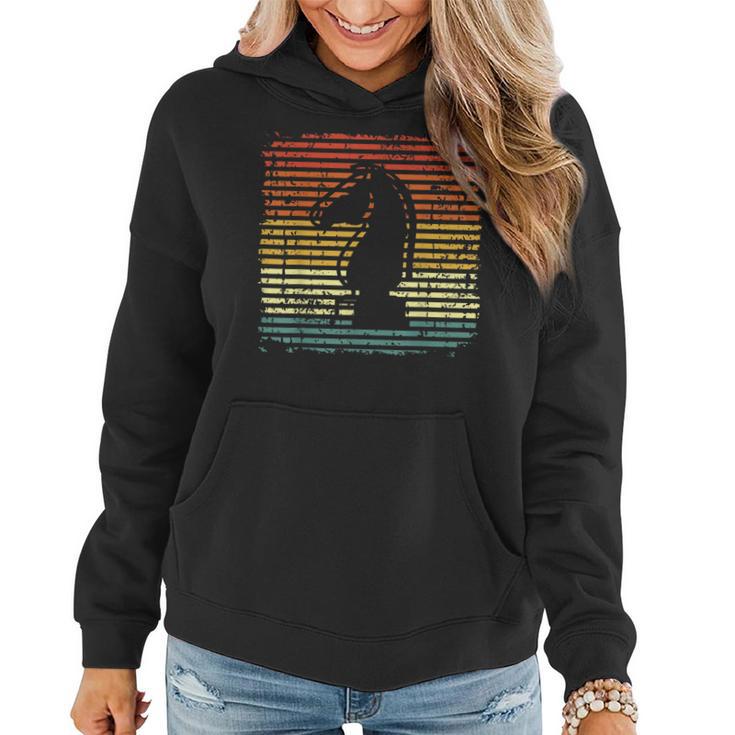 Springer Schachfigur Knight Chess Männer Frauen Kinder Frauen Hoodie