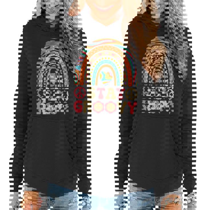 Groovy Rainbow Pullover Hoodie Groovy Rainbow Pullover Hoodie