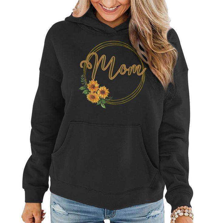 Sunflower Graphic Mothers Day Design For Mom  Women Hoodie