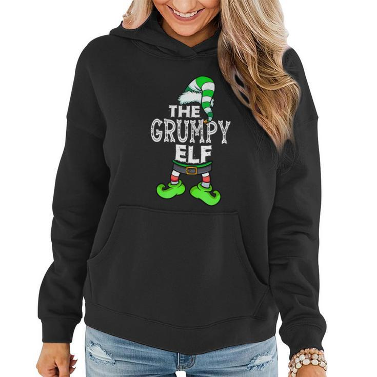 The Grumpy Elf Family Matching Group Christmas Gift Women Hoodie
