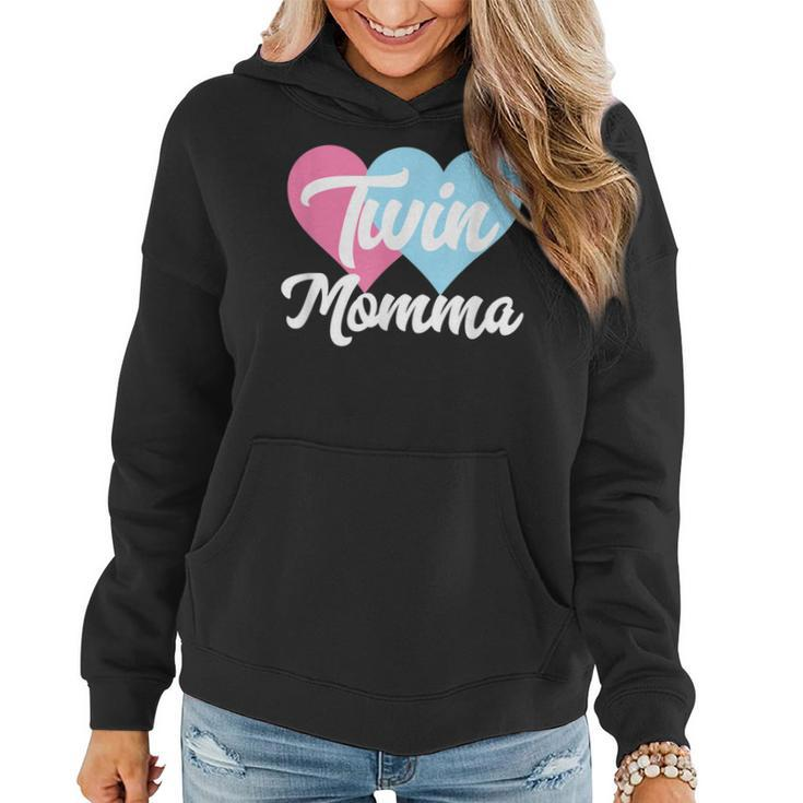 Twin Momma - Mothers Day Fraternal Twins Mom Gift   Women Hoodie