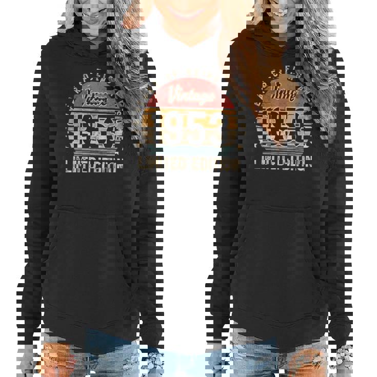 Vintage 1953 70 Year Old Gifts For Man Woman 70Th Birthday Women Hoodie