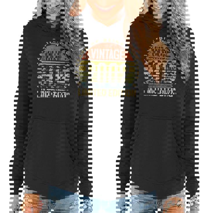Vintage 2002 Limited Edition 21 Year Old Gifts 21St Birthday V2 Women Hoodie