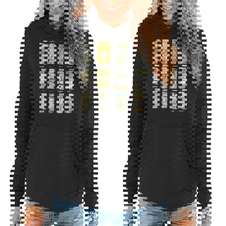 Vintage Canned Pickles Homemade Dill Pickles Gifts For Mom Women Hoodie