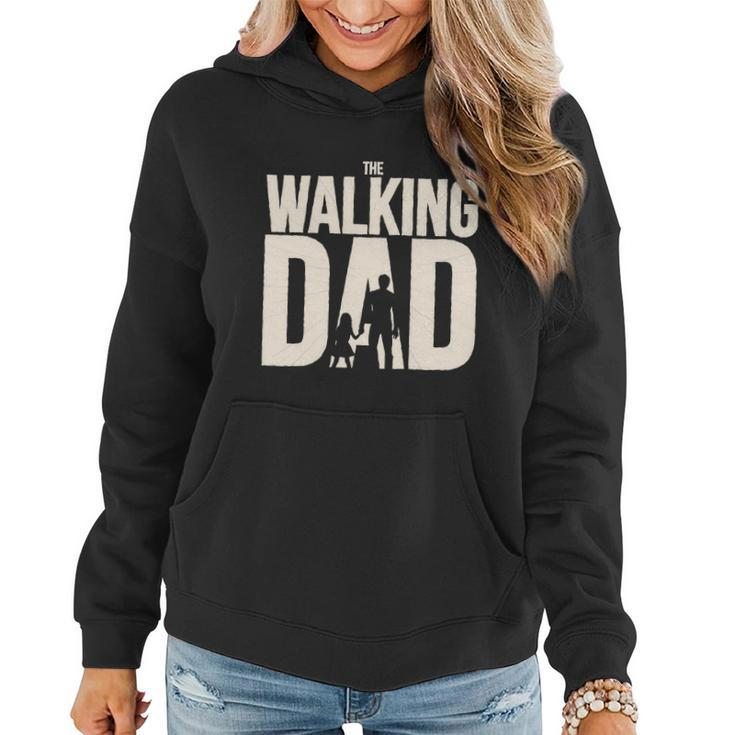 Walking Dad V2 Women Hoodie