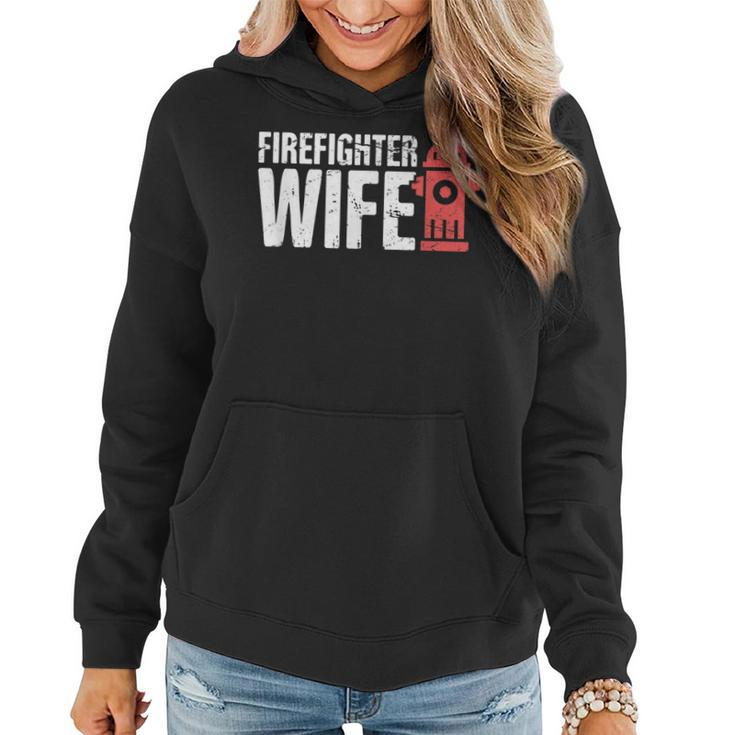 Wife - Fire Department & Fire Fighter  Firefighter  Women Hoodie