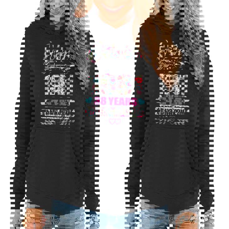 Womens 38 Years Old Shirt October 1981 Shirt 1981 Birthday Gifts T-Shirt Womens 38 Years Old Shirt October 1981 Shirt 1981 Birthday Gifts T-Shirt