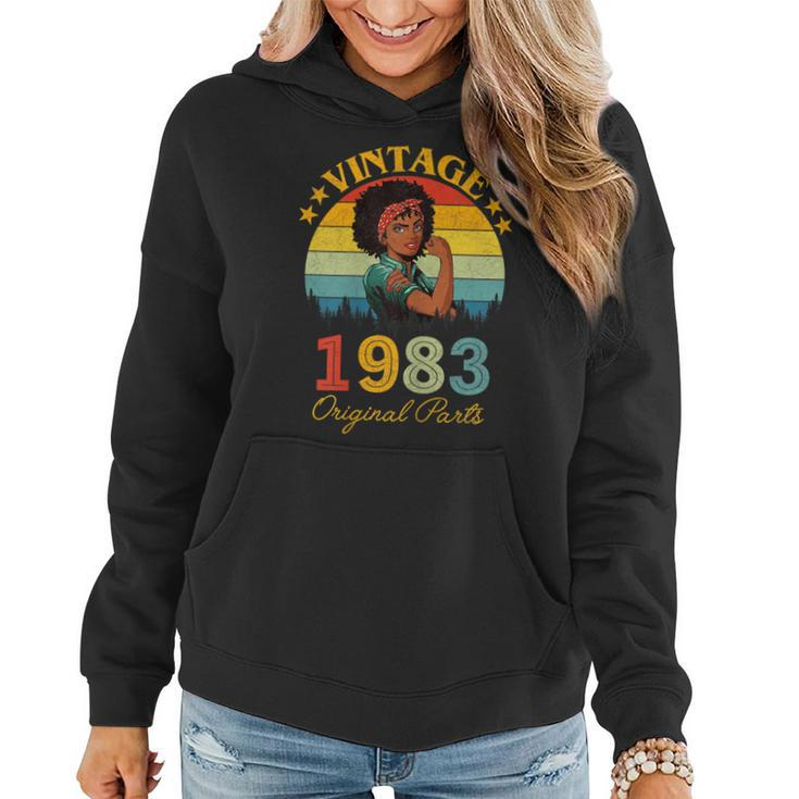 Womens 40 Year Old Awesome Since 1983 40Th Birthday Gifts Women  V2 Women Hoodie