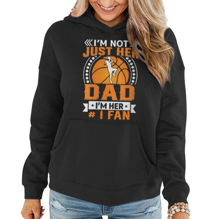Womens Basketball Fan Dad Quote Fathers Day Quotes Women Men  Women Hoodie