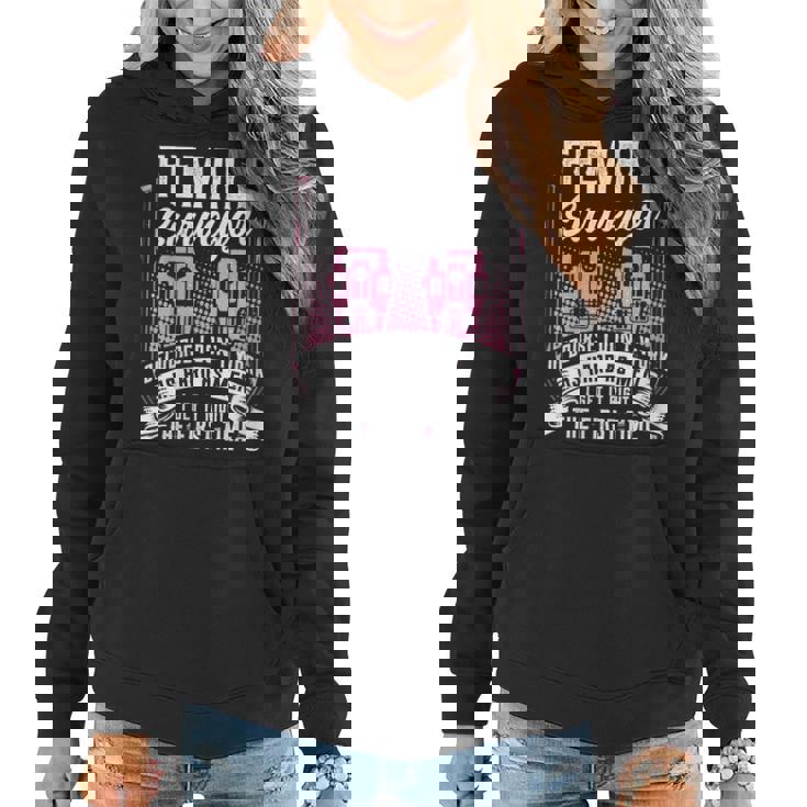 Womens Female Surveyor Land Surveyors And Engineers  Women Hoodie